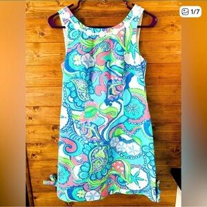 💙 NWT Lilly Pulitzer Delia Shift Dress - Conch Republic